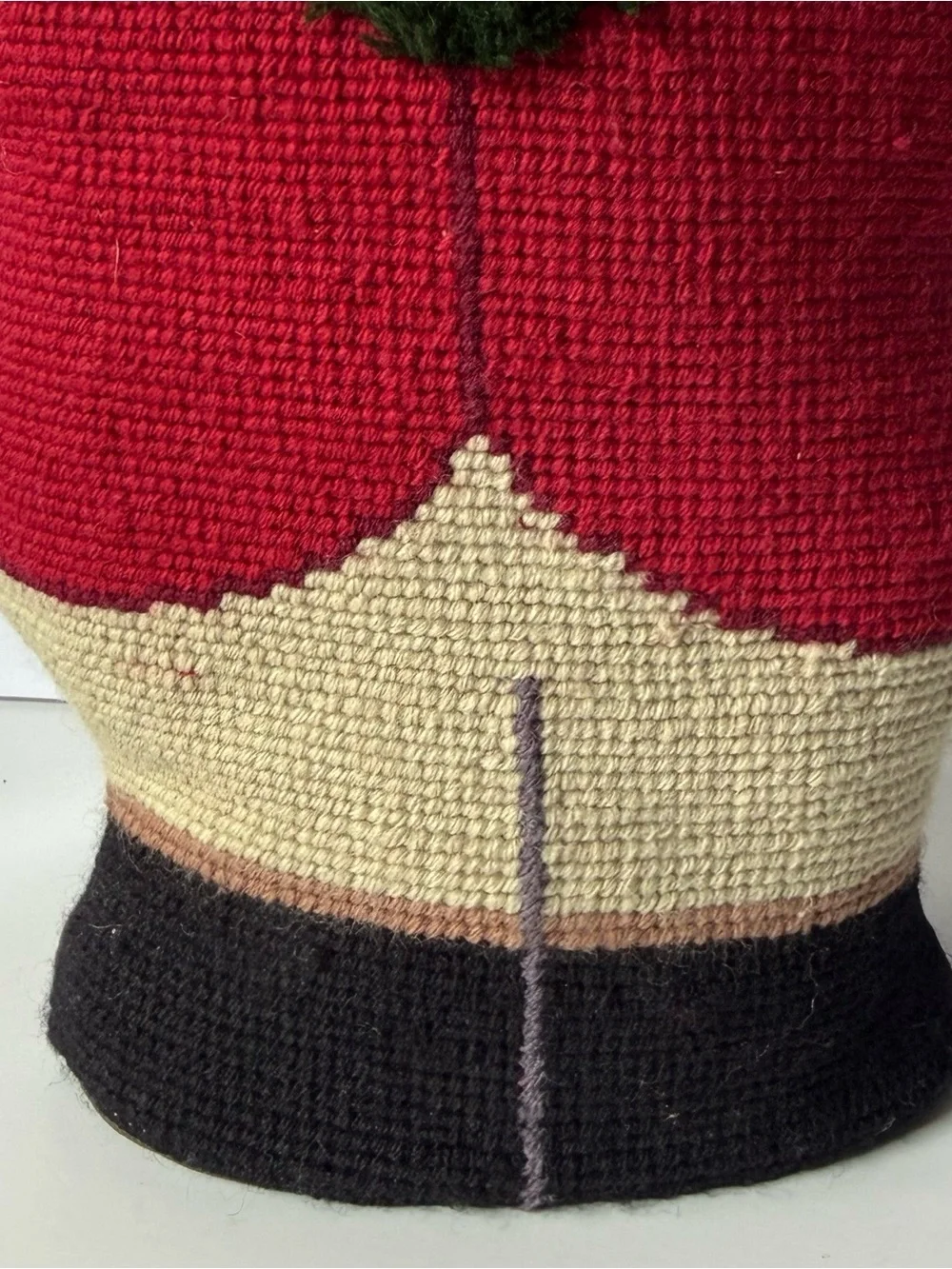 Vintage needlepoint dapper